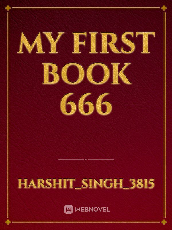 My first book 666