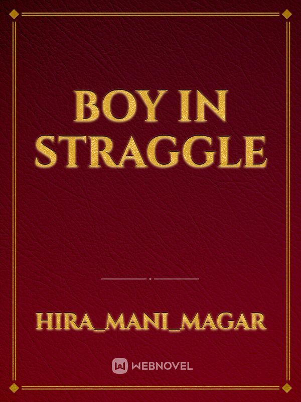 Boy in straggle Book