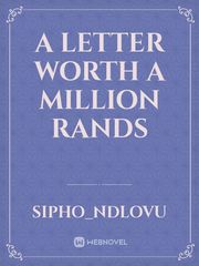 A letter worth a million rands Book