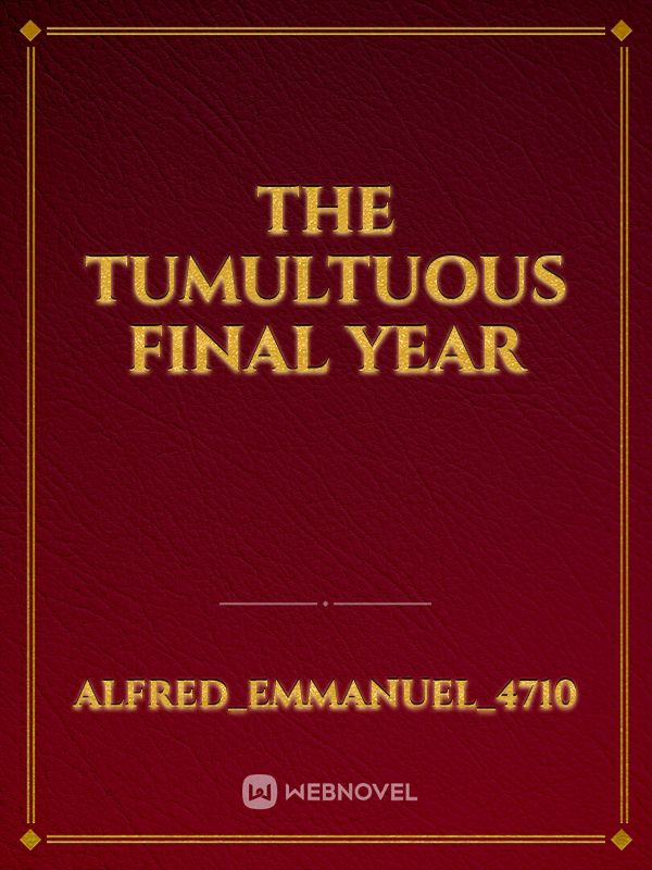 The tumultuous final year Book