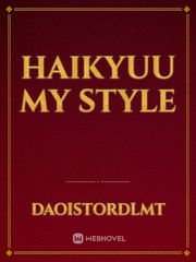 Haikyuu my style Book