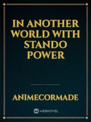 In another world with stando power Book