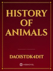 History of animals Book