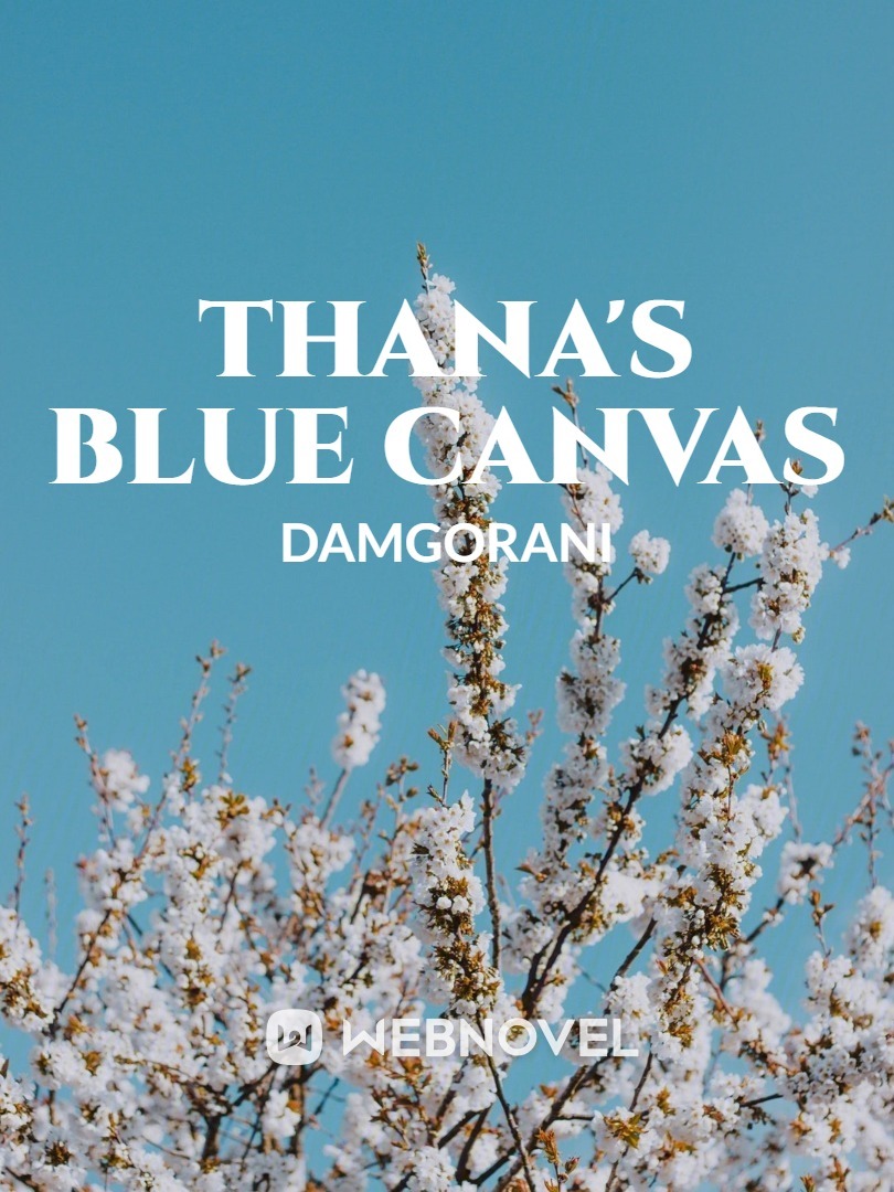 Thana's blue canvas