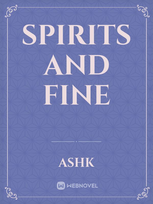 Spirits and fine Book