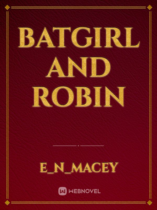 Batgirl and Robin Book