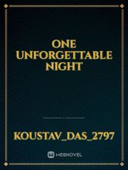 one unforgettable night Book