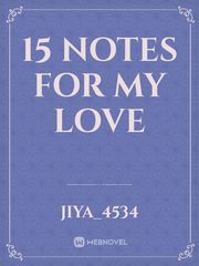 15 notes for my love Book