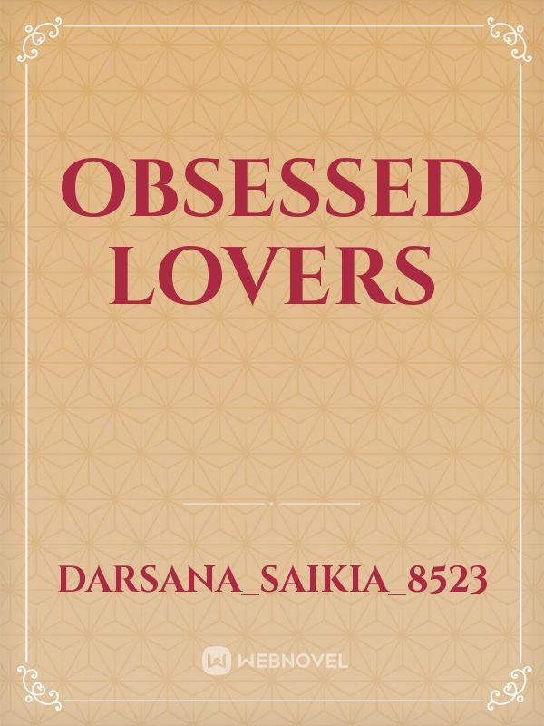 obsessed lovers Book