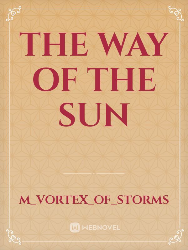 The way of the sun Book