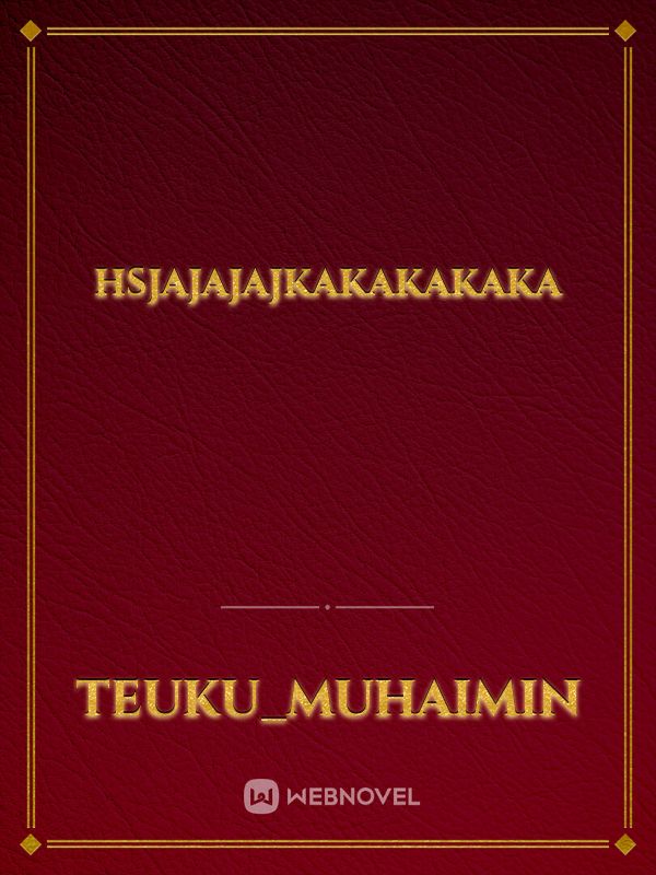 hsjajajajkakakakaka Book