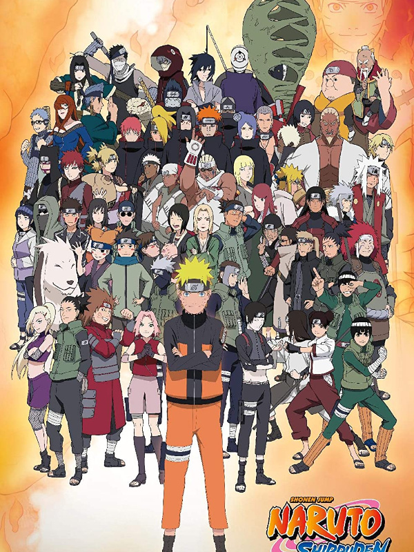 Naruto e Sasuke tirando um dia de folga com seus filhos.