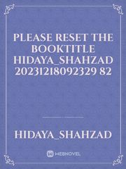 please reset the booktitle Hidaya_Shahzad 20231218092329 82 Book