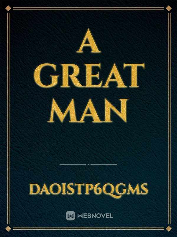 A Great man Book