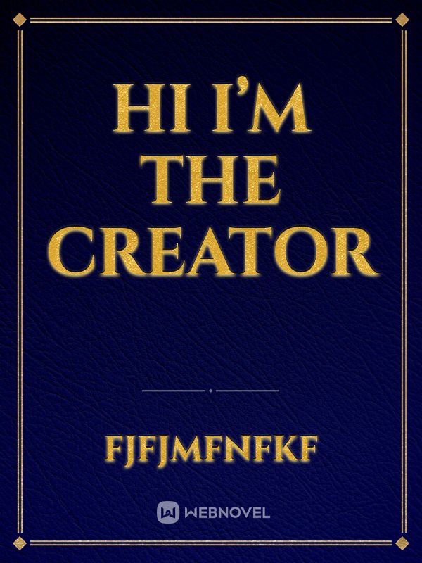 Hi I’m the creator Book