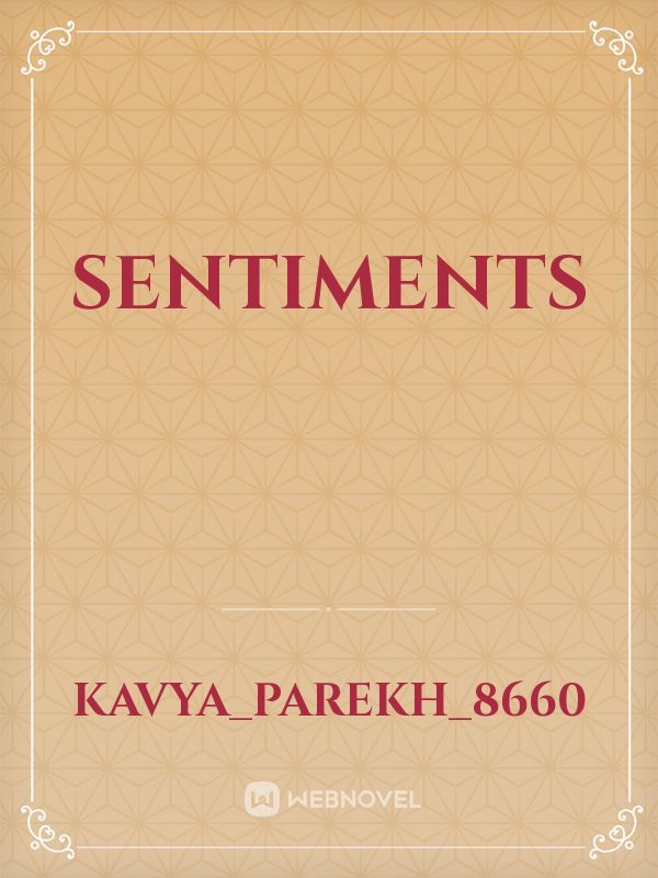 Sentiments Book