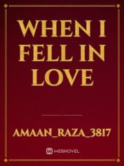 When I fell in love Book