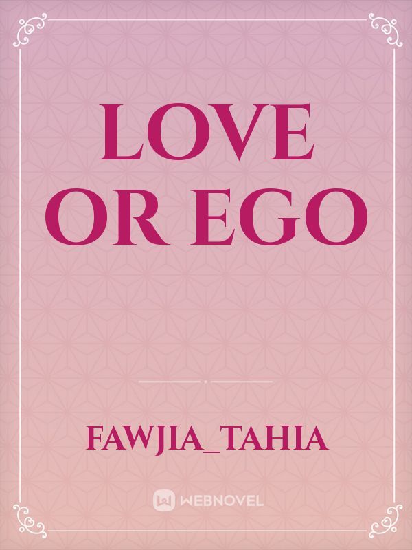 Love or Ego Book