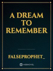 A Dream To Remember Book