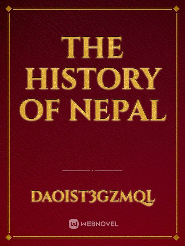 The History of nepal