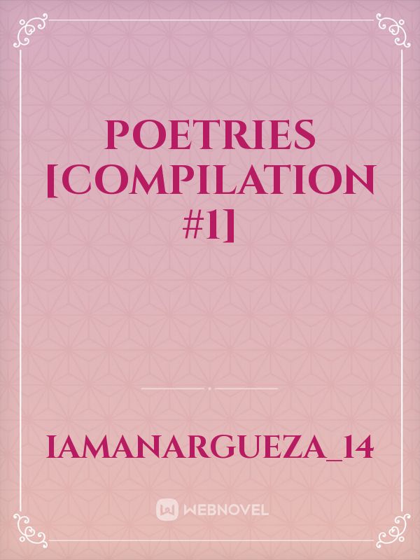 Poetries [Compilation #1] Book