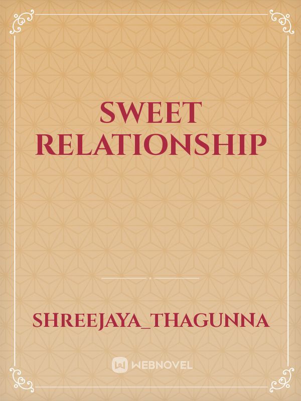 Sweet relationship Book