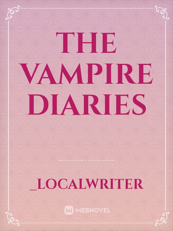 THE VAMPIRE DIARIES Book