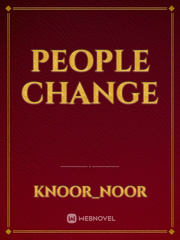 PEOPLE CHANGE Book