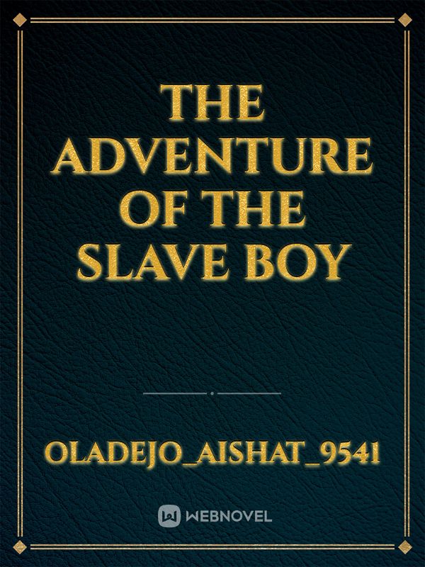The adventure of the slave boy Book