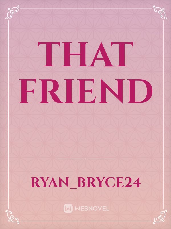 That Friend Book