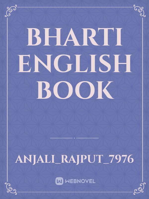 Bharti English book Book