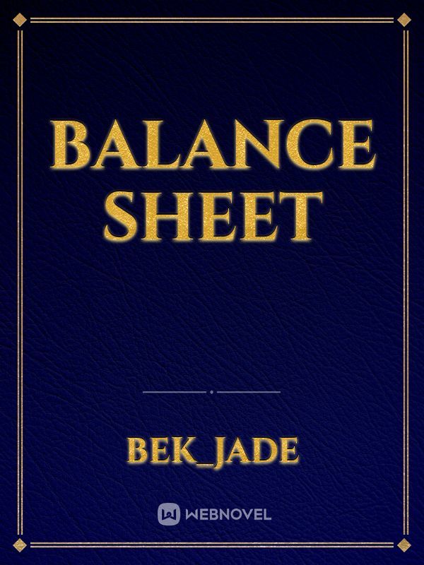 Balance sheet Book