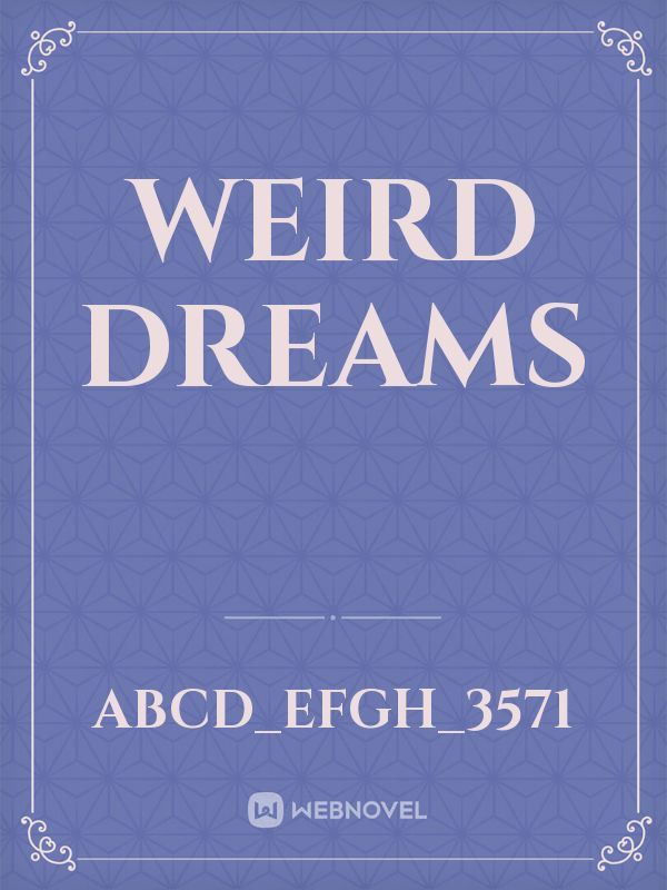 Weird Dreams Book
