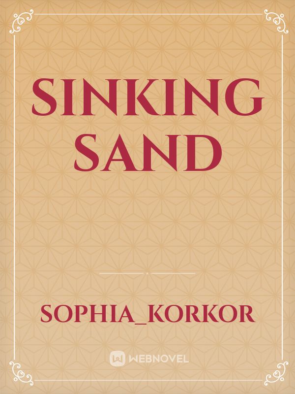 Sinking Sand Book