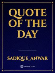 Quote of the day Book