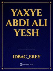 Yaxye abdi ali yesh Book
