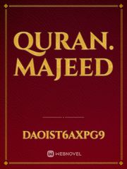 Quran.  Majeed Book