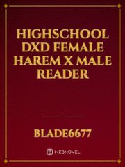 Highschool dxd female harem x male reader Book