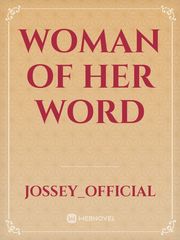 Woman of her word Book