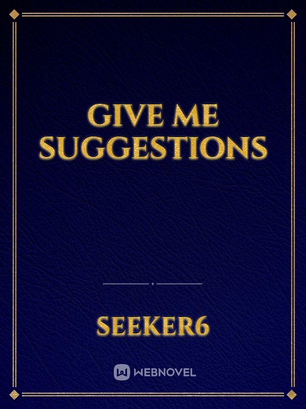 Give me suggestions Book
