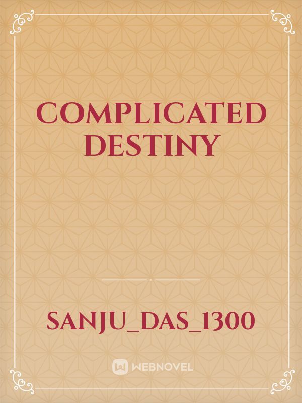 complicated destiny Book