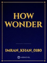 How wonder Book