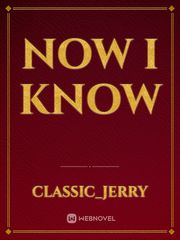 Now I know Book