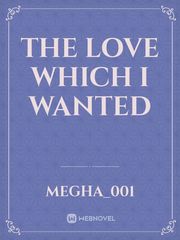 the love which I wanted Book