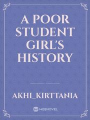 A poor student girl's history Book
