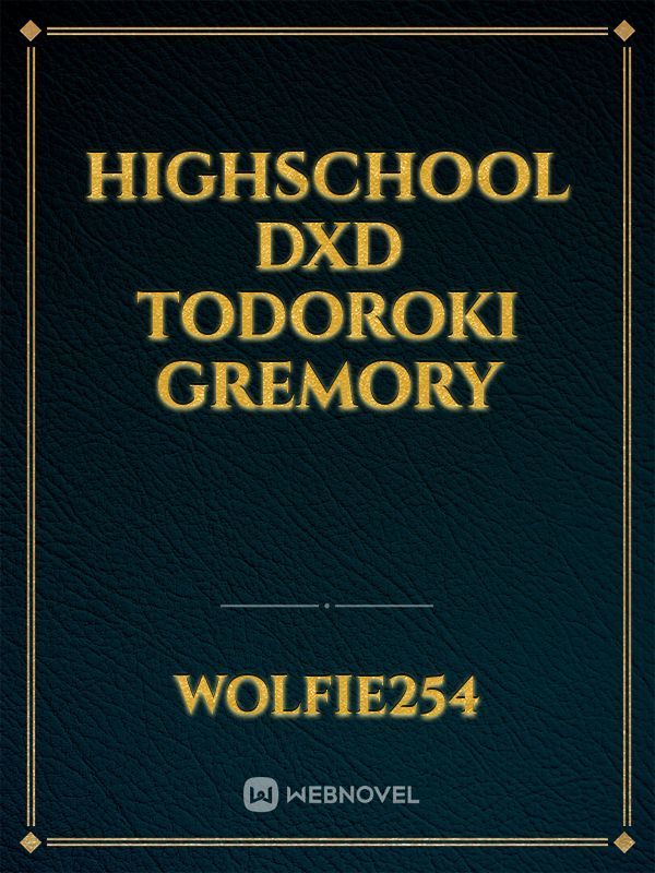 Highschool DxD Todoroki Gremory Book
