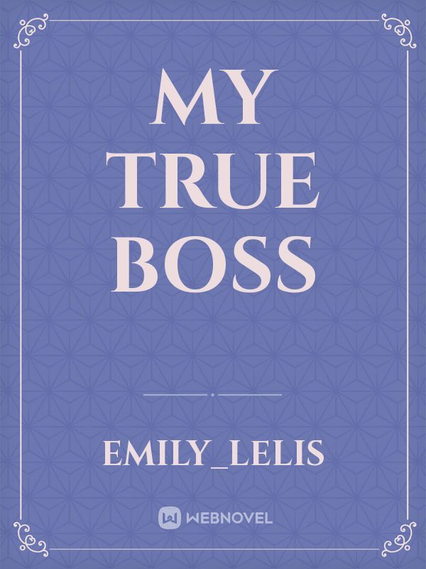 My True Boss Book