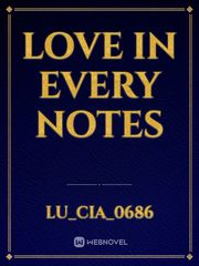love in every notes Book