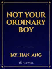 Not Your Ordinary Boy Book