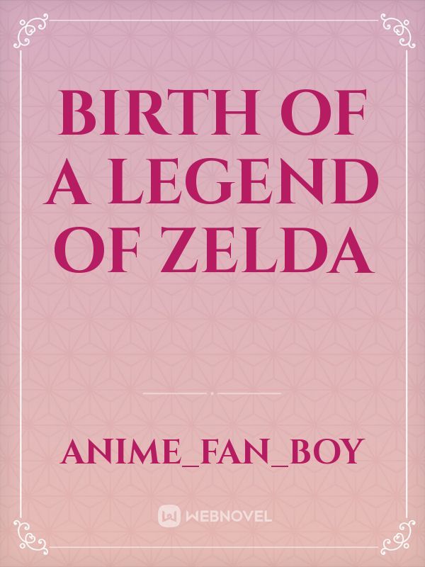birth of a legend of Zelda Book